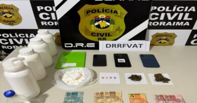 Polícia Civil apreende ecstasy, skunk e inalante e prende dois suspeitos de tráfico em Boa Vista Polícia Civil apreende ecstasy, skunk e inalante e prende dois suspeitos de tráfico em Boa Vista