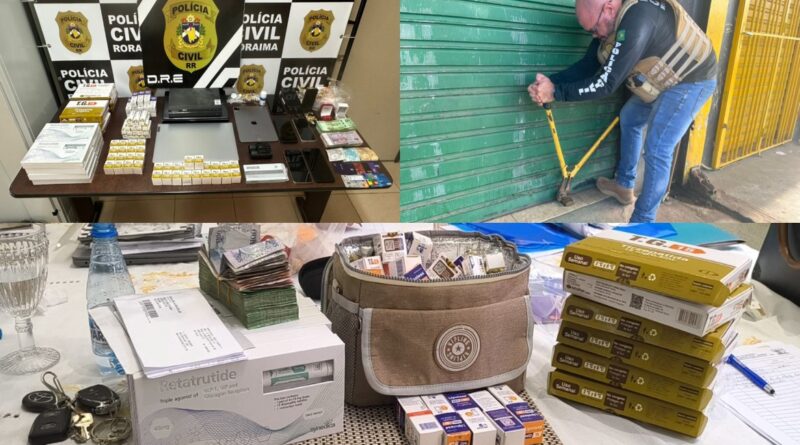 Operação policial em Roraima leva Justiça a bloquear R$ 77 milhões e prende suspeitos de tráfico