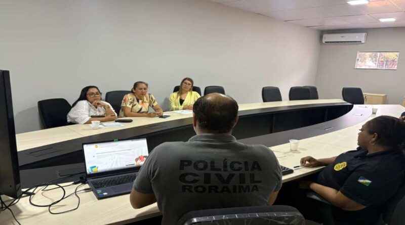 Novo fluxo de comunicação entre escolas e Polícia Civil busca agilizar atendimento a atos infracionais em Roraima