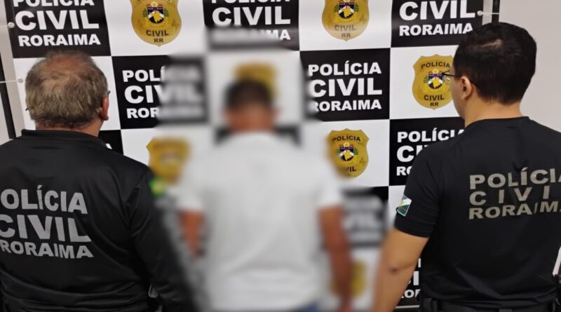 Homem é preso por estuprar enteada de 11 anos em Boa Vista; vítima relatou abusos à monitora de escola