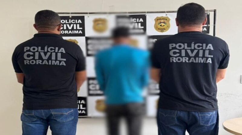 Homem é preso por torturar, extorquir e manter adolescente em cárcere privado no interior de Roraima