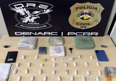 Polícia identifica célula ligada a facção estrangeira e prende dois por tráfico em Boa Vista