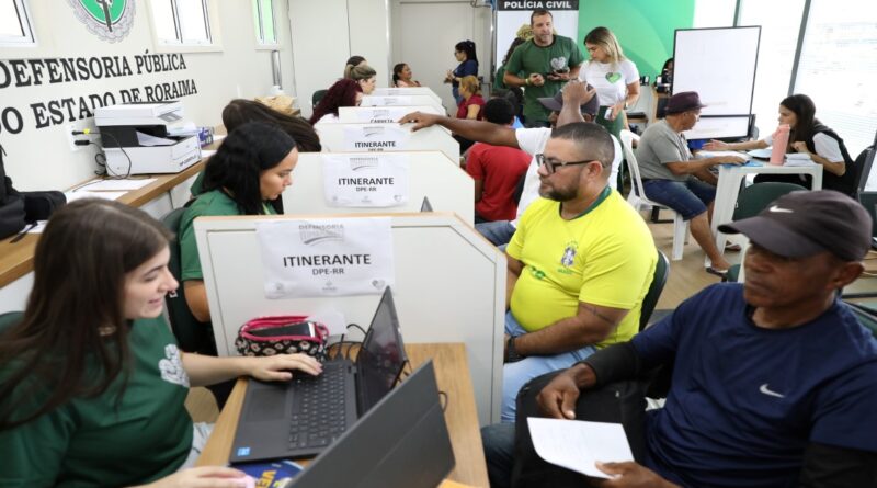 DPE-RR promove programação com emissão gratuita de documentos e serviços de assistência social na zona oeste de Boa Vista