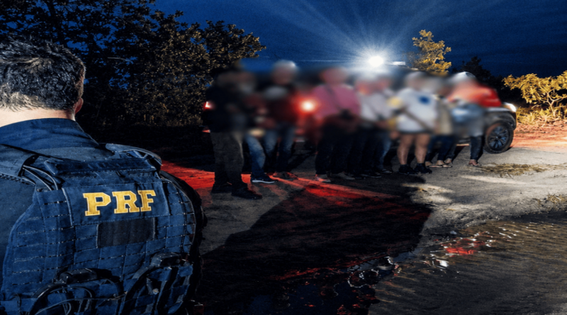 PRF prende suspeito de promover migração ilegal após resgatar nove cubanos no interior de Roraima