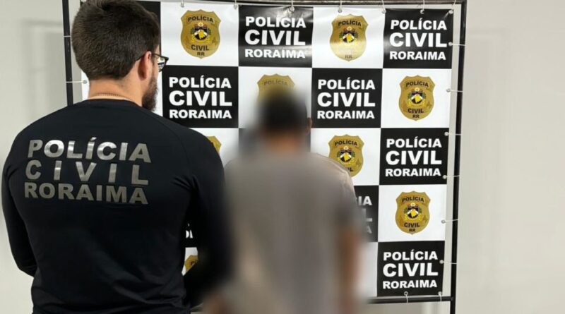 Homem investigado por estuprar ex-enteada é preso no Distrito Industrial, em Boa Vista, após dois anos foragido