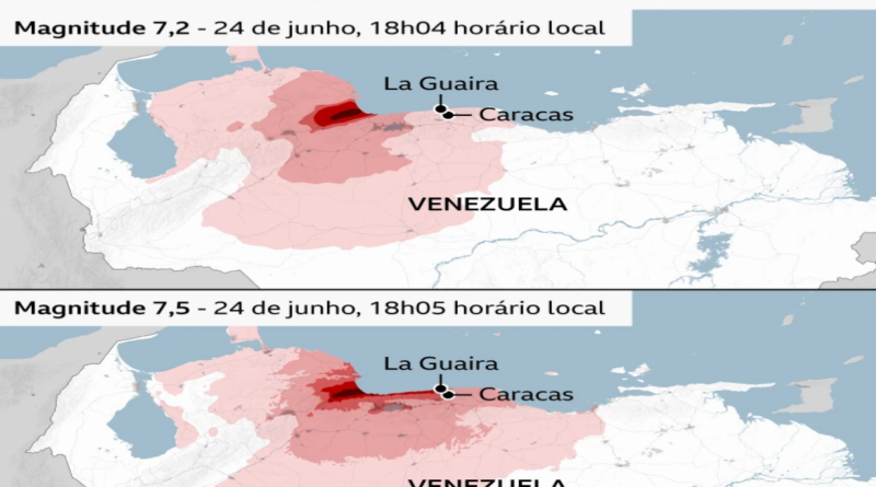 Após terremotos na Venezuela com mais de 160 mortos, moradores de Roraima e outros três estados registram tremores