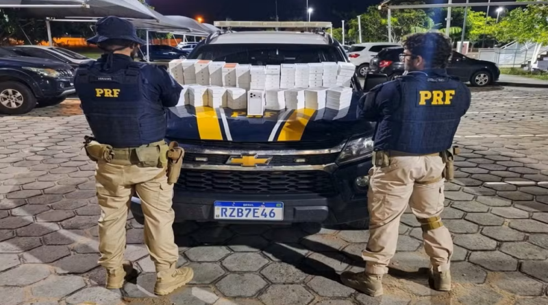 Operação Fronteira apreende 176 iPhones sem nota fiscal e prende estrangeiro em Roraima