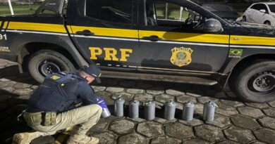 PRF apreende 253 kg de mercúrio no Cantá; total no ano chega a 1,08 tonelada