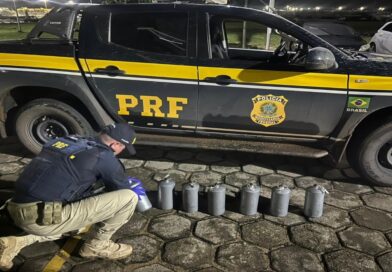 PRF apreende 253 kg de mercúrio no Cantá; total no ano chega a 1,08 tonelada