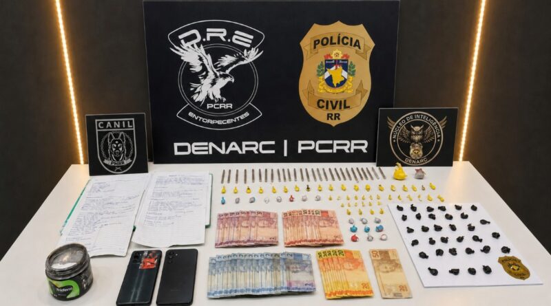 Investigação leva à prisão de quatro venezuelanos por tráfico de drogas no Pricumã