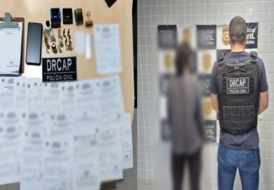 Suspeito de produzir atestados falsos é preso com documentos e materiais usados em fraude em Boa Vista
